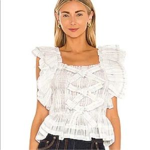 BNWT Ulla Johnson Camille Tank, size 6